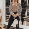 Early Morning Cozy Leopard Cardigan  Curves Image - 1