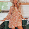 Flirty Babe Tunic Dress in Camel Image - 1