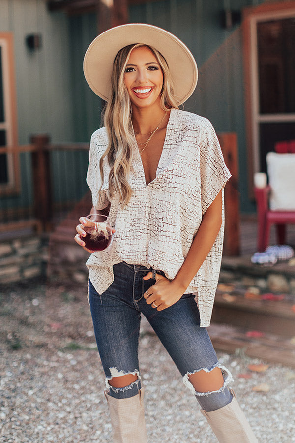 Ready, Set, Obsessed Shift Top in Light Pink Image - 4