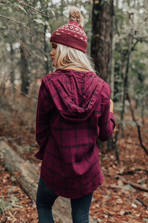 Seattle Breeze Stripe Shift Top in Vineyard Grape Image - 4