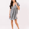 Casual Occasion Babydoll Dress In Light Forest Image - 1