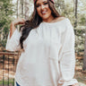 Cabin life Sweatshirt In Cream Curves Image - 1