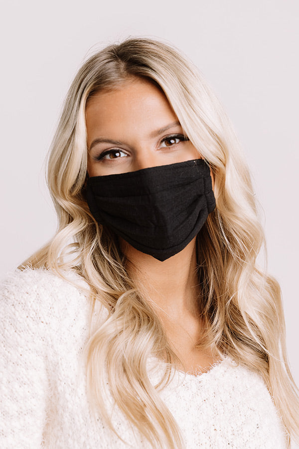 Cotton Mask 3pc Set in Leopard Image - 4