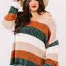 London Snuggles Chenille Sweater   Curves Image - 1