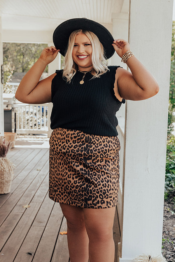 Colorado Concert Leopard Skirt Curves Image - 1