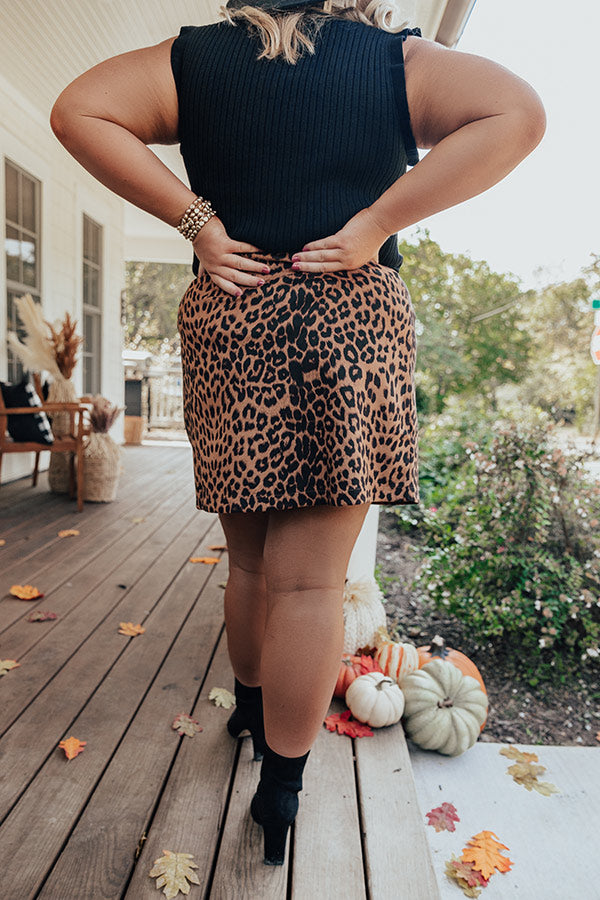 Colorado Concert Leopard Skirt Curves Image - 1