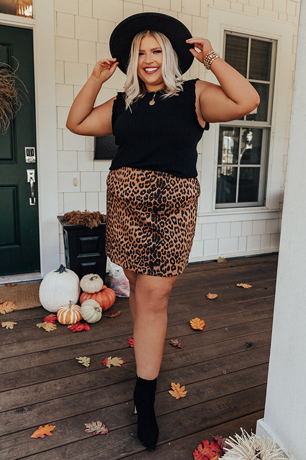 Colorado Concert Leopard Skirt Curves Image - 1