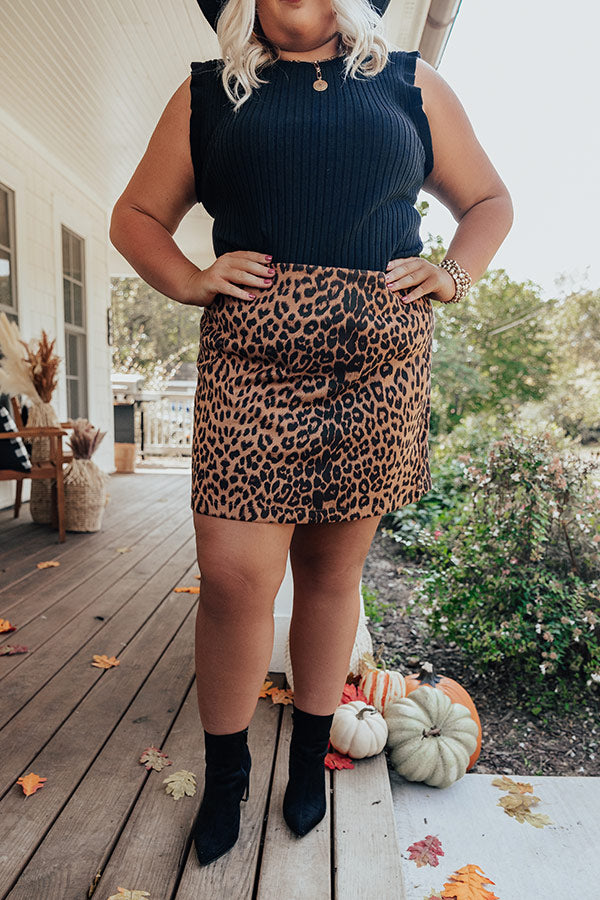 Colorado Concert Leopard Skirt Curves Image - 1