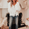 Seasons Change Fringe Cardigan Image - 1