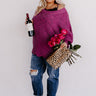 September Morning Knit Sweater In Orchid Curves Image - 1