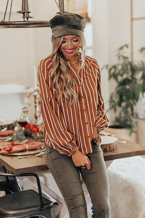 Trading Secrets Stripe Top Image - 5