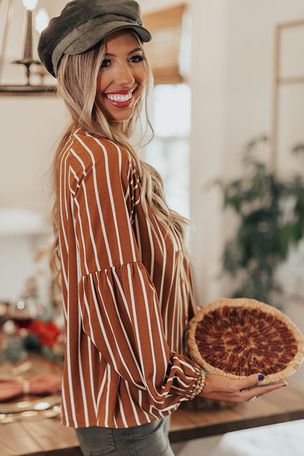 Trading Secrets Stripe Top Image - 3