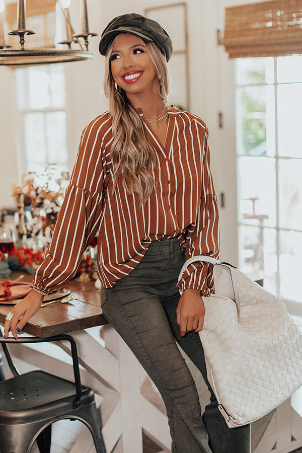 Trading Secrets Stripe Top Image - 1