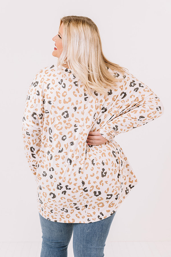 We Meet Again Leopard Top   Curves Image - 4