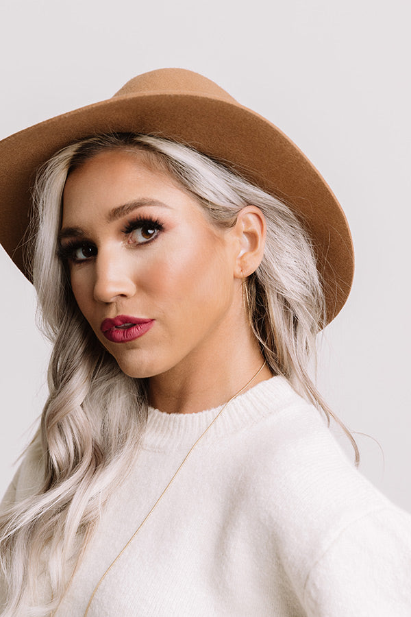 Look The Part Hoop Earrings In Gold Image - 1