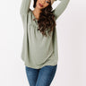 Vivid Autumn Shift Top In Pear Image - 1