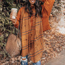 Hot Cider Sipping Distressed Scarf Image - 1