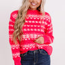 Cocoa Cloud Sweater In Hot Pink Image - 1