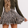 Nothing But Kisses Leopard Skirt Image - 1