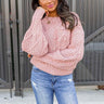 Most Loved Knit Sweater In Pink Image - 1