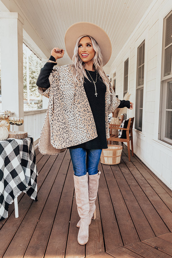 Turn The Page Knit Sweater In Black Image - 3