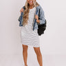 Chic Basics Stripe Dress Image - 1