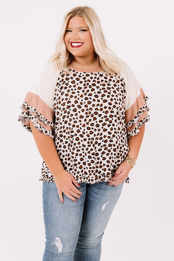Trend Spotter Leopard Shift Top Curves Image - 2