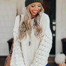 Blue Ridge Babe Knit Sweater In Ivory Image - 1