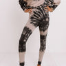 Cozy Factor Tie Dye Legging In Mocha Image - 1