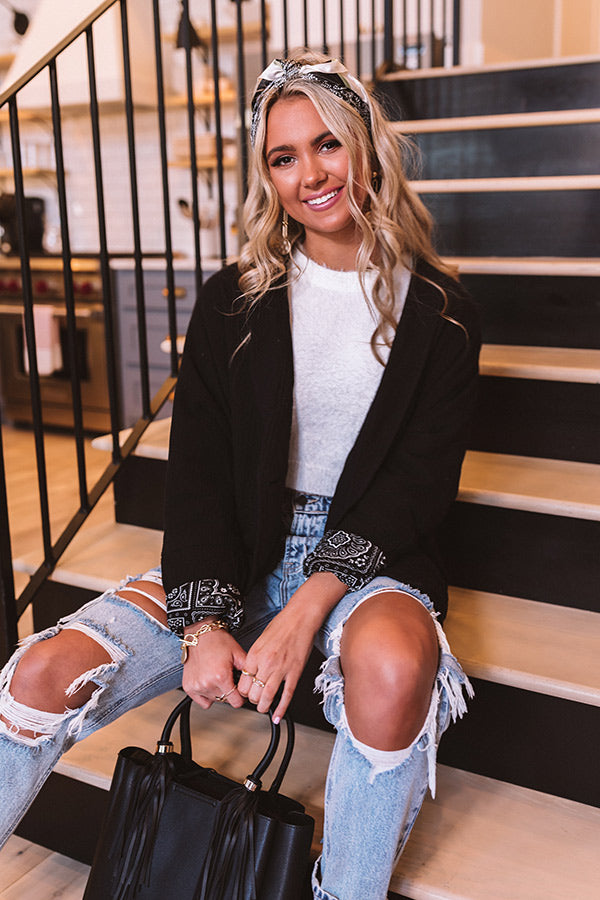 Tour Du Jour Blazer In Black Image - 1