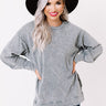 Outdoorsy Babe Sweatshirt In Grey Image - 1