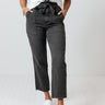 The Joanie High Waist Pant In Charcoal Image - 1