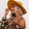 Brunch Babe Felt Hat In Marigold Image - 1