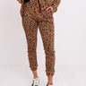 Perfectly Cozy Leopard Joggers Image - 1