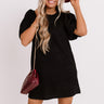 Highway To Happy Shift Dress In Black Image - 1
