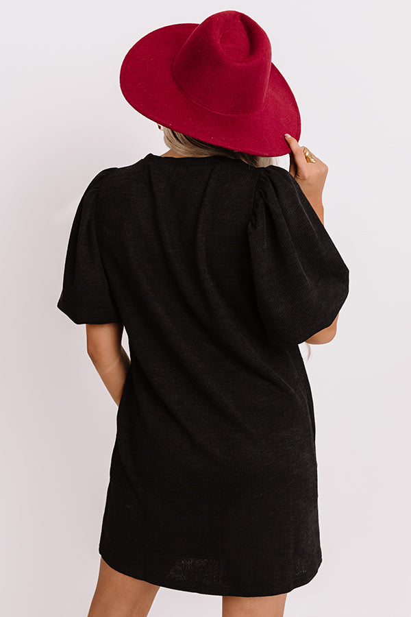 Highway To Happy Shift Dress In Black Image - 5