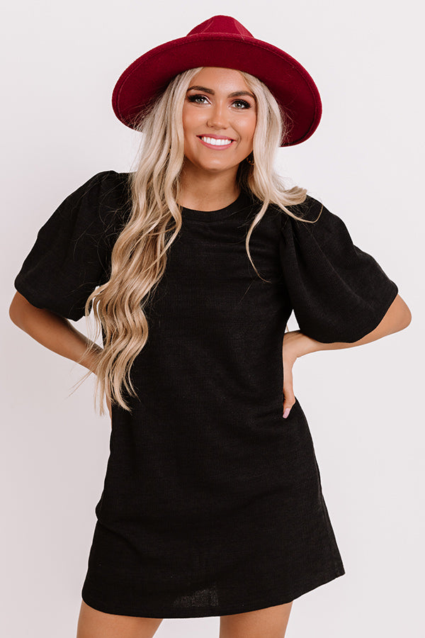 Highway To Happy Shift Dress In Black Image - 3