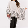 Mountain Mornings Leopard Poncho In Ivory Curves Image - 1