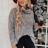 Prosecco Pick Me Up Knit Sweater In Grey Image - 1