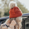 Luxe Lounging Cable Knit Beanie Image - 1