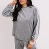 Cozy Queen Velour Sweatshirt Image - 1
