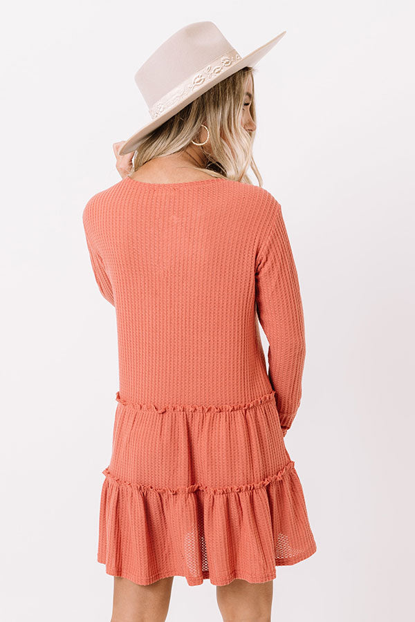 Still Charming Waffle Knit Dress • Impressions Online Boutique