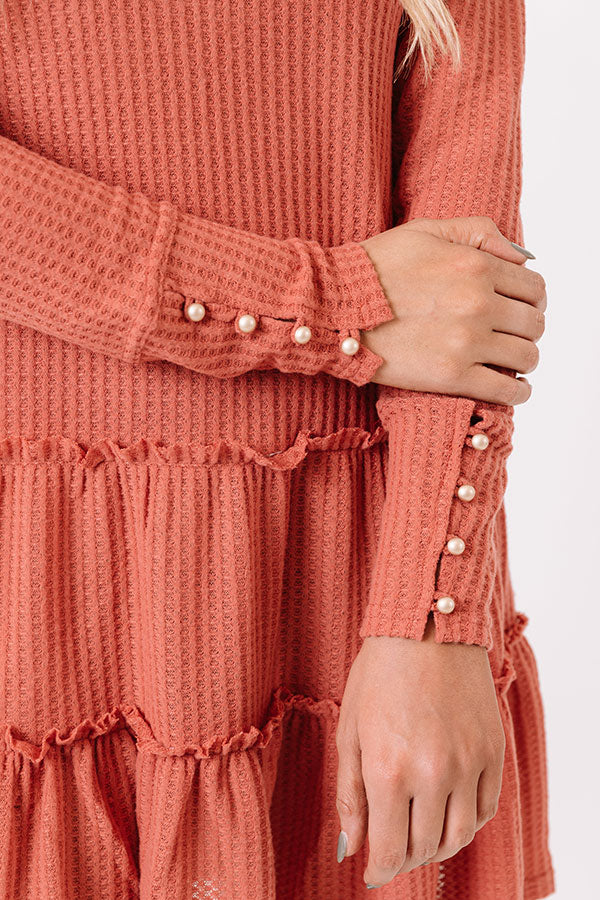 Still Charming Waffle Knit Dress • Impressions Online Boutique