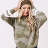 Our Spot Camo Sweater Image - 1