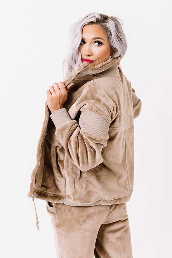 Soft Gaze Plush Sweater Image - 5