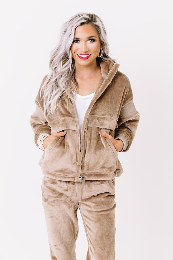 Soft Gaze Plush Sweater Image - 1