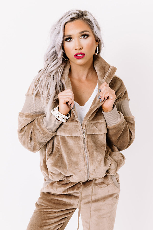 Soft Gaze Plush Sweater Image - 3