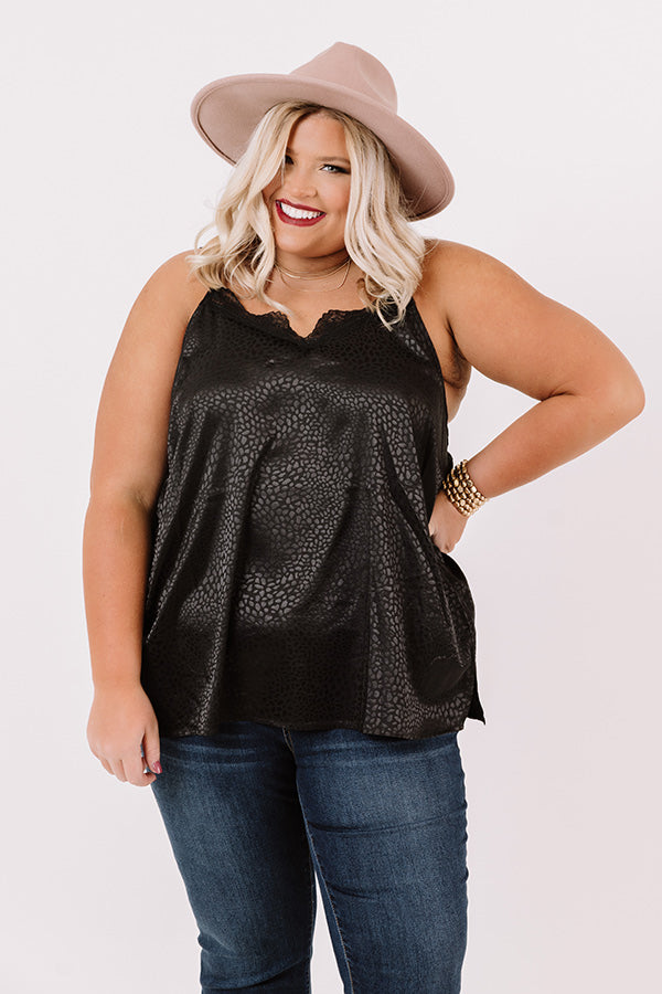 Midweek Mantra Leopard Tank  Curves Image - 1