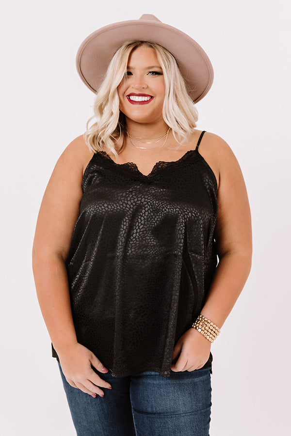 Midweek Mantra Leopard Tank  Curves Image - 3