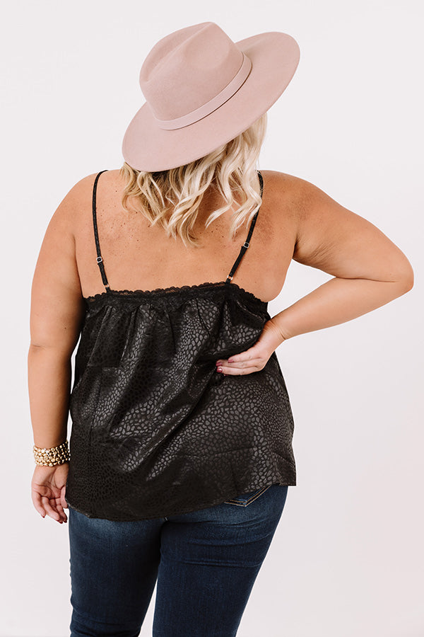 Midweek Mantra Leopard Tank  Curves Image - 4